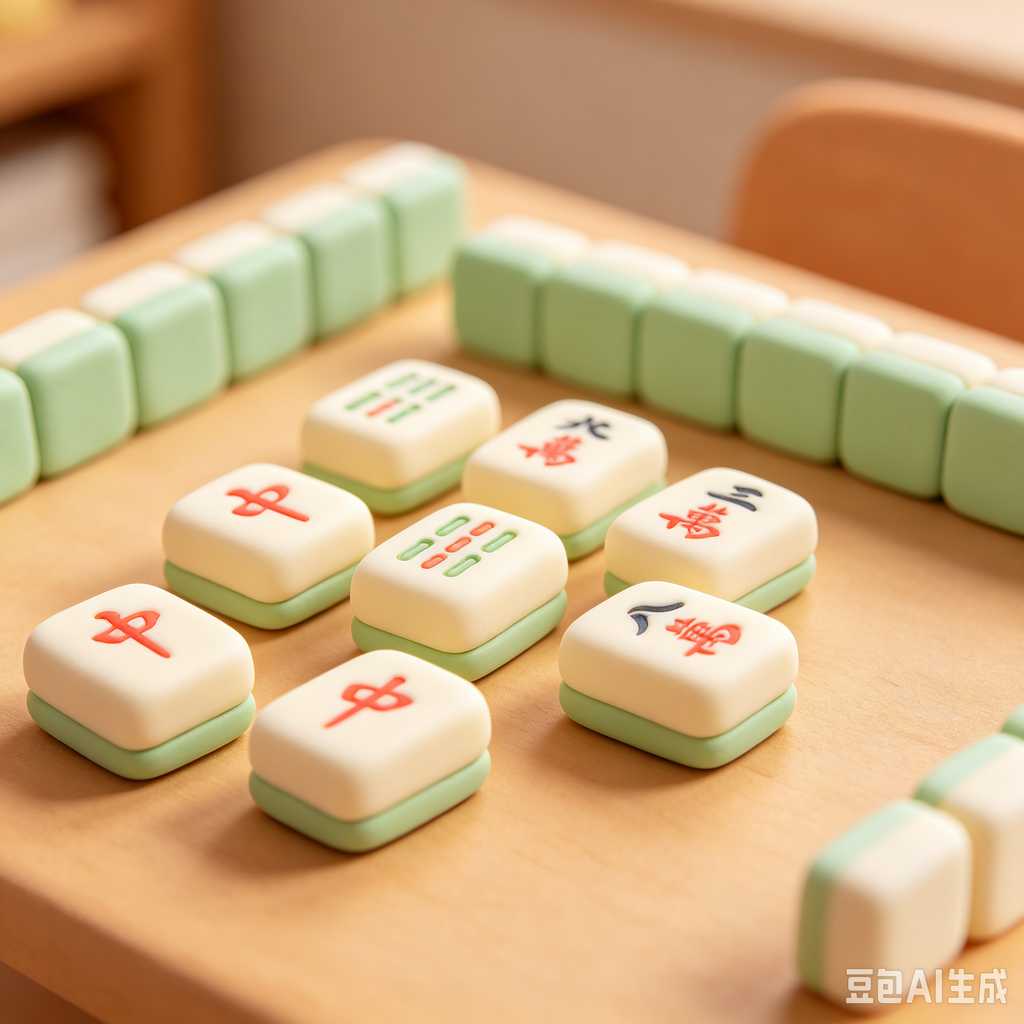 high end minimalist mahjong tiles